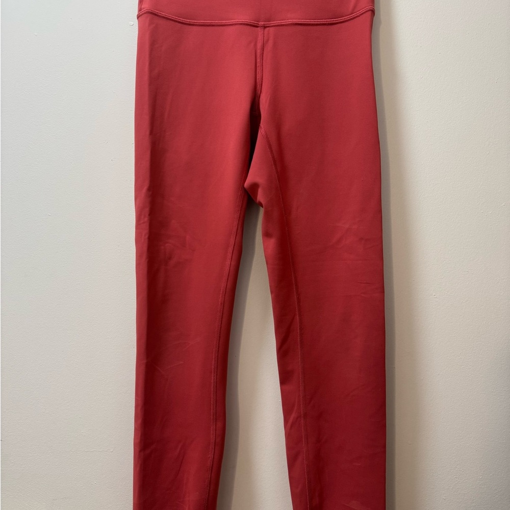 Lululemon Athletica Raspberry Pink Leggings High Waist Stretch